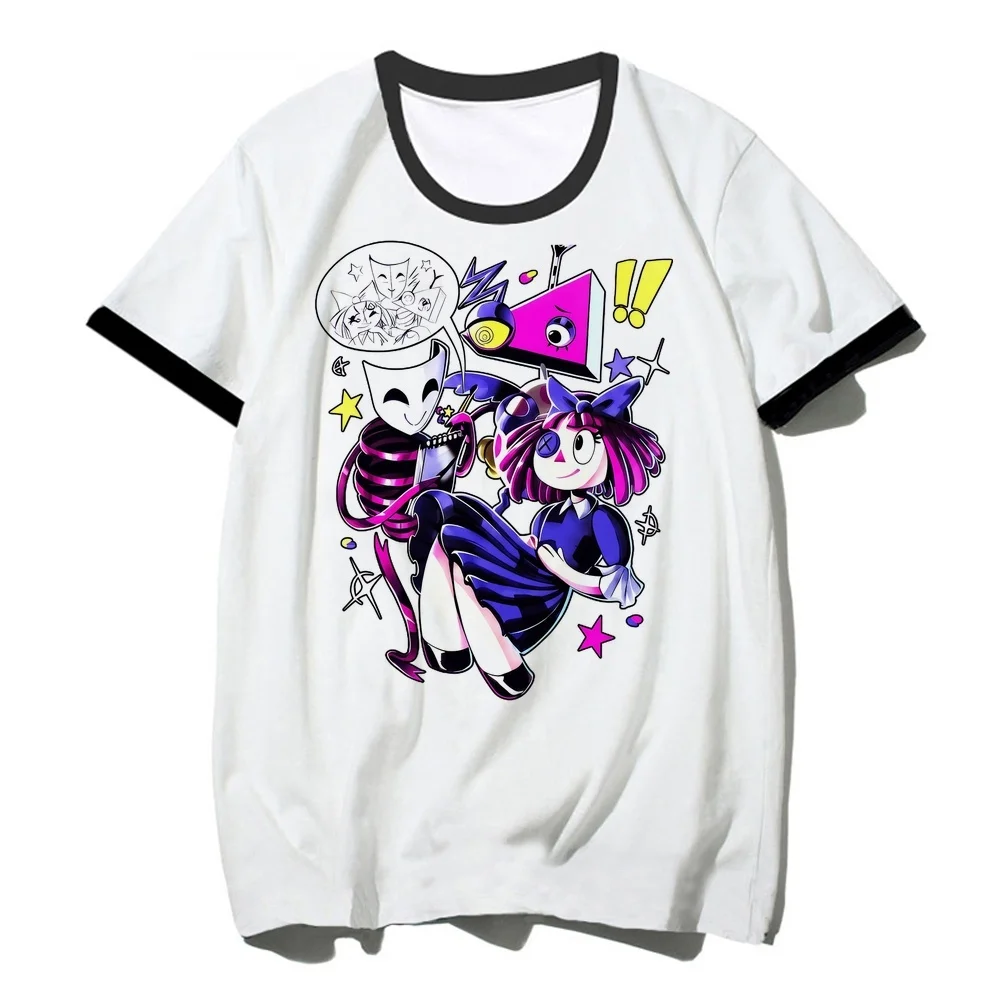 Omori top tees teen japan anime graphic harajuku gothic t shirt Retro 80s party summer gyaru