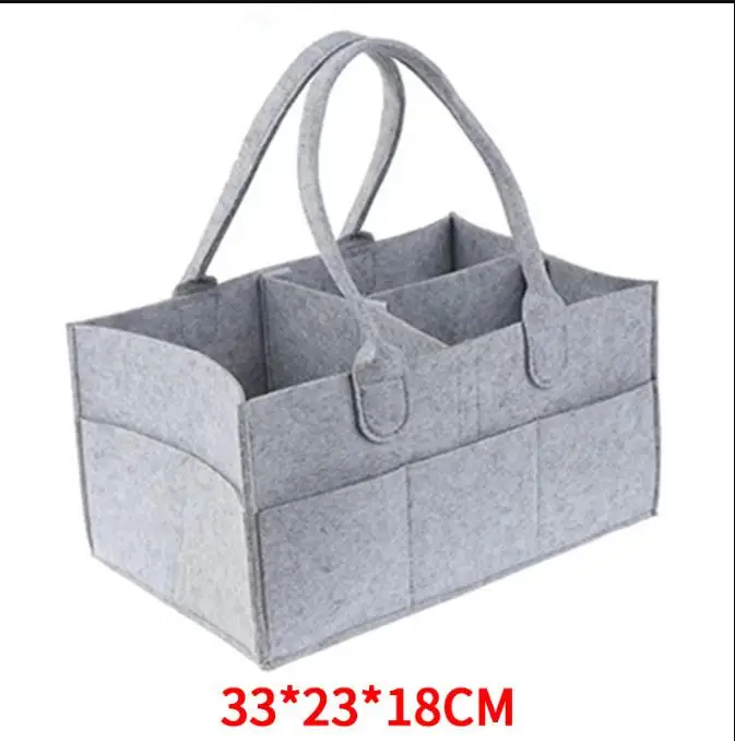 Vilt Babyluier Caddy Organizer Bag Babyluiertas Kraamcadeau Kinderkamer Opbergmand