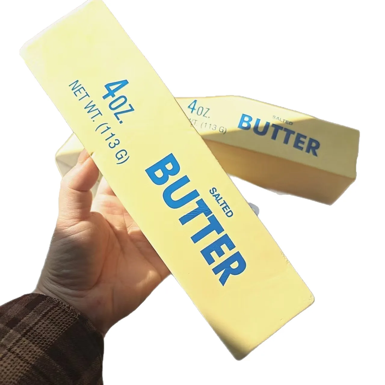 24 CM Jumbo Butter-Stick Squishy Superweich & Feucht Langsam Aufsteigendes Quetschspielzeug Stressabbau-Spielzeug für Jugendliche – Detail 5