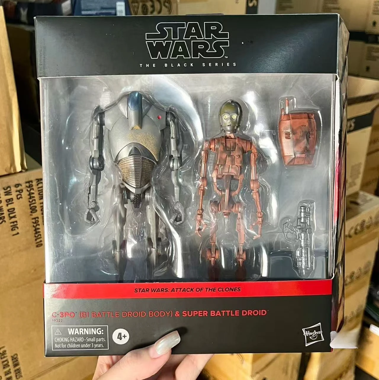 

Hasbro Star Wars C-3PO and Super Fighting Robot 6-inch Set Double Set
