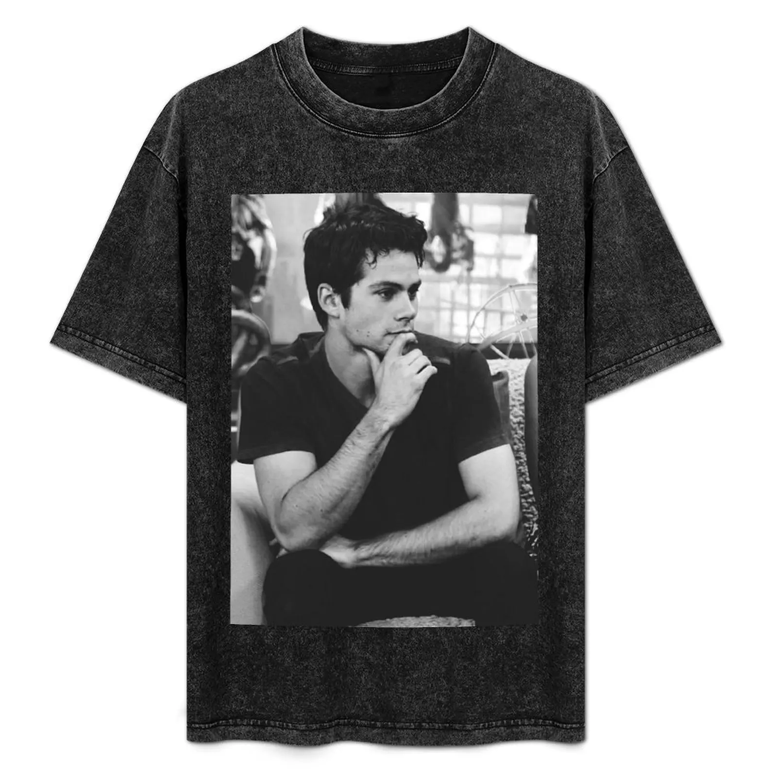 

Dylan O&x27;Brien Sticker T-Shirt customs design your own plus size tops oversized mens graphic t-shirts big and tall