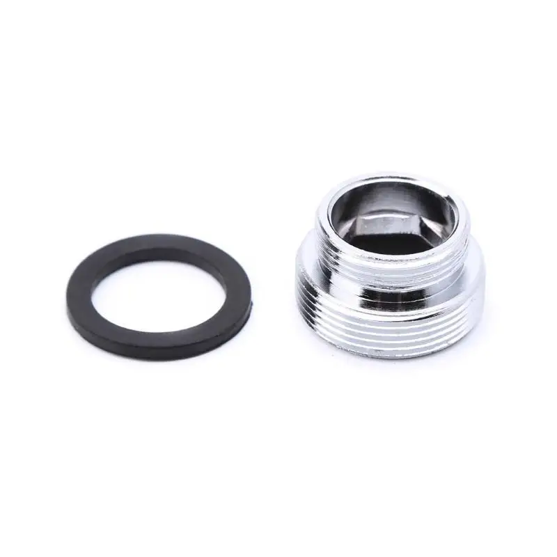 652F Solid Metal Adaptor Outside Thread Water Saving Kitchen Faucet Tap Aerator Conne