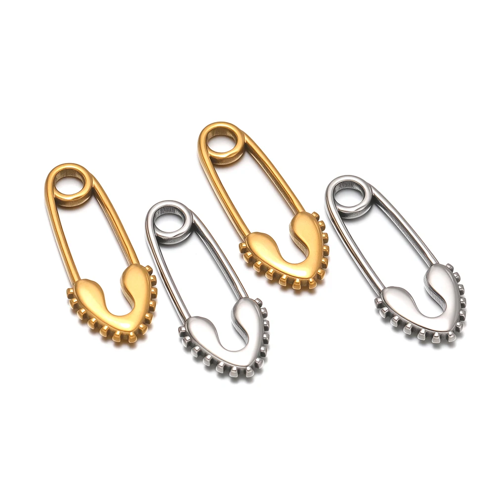 2 Stück Anhänger in Stiftform aus Edelstahl, zum Basteln von Schmuck, für individuelle Schmuckstücke, Damenohrringe, Kleidungsaccessoires. – Detail 4