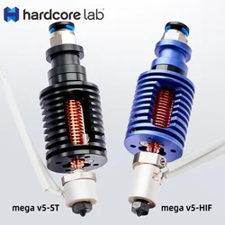 Mega V5 Hotend Upgrade Ceramic Heater V5 Print Head 0.4mm Hardened Steel Spray Nozzle 3D Printer Parts Suitable for Anycubic