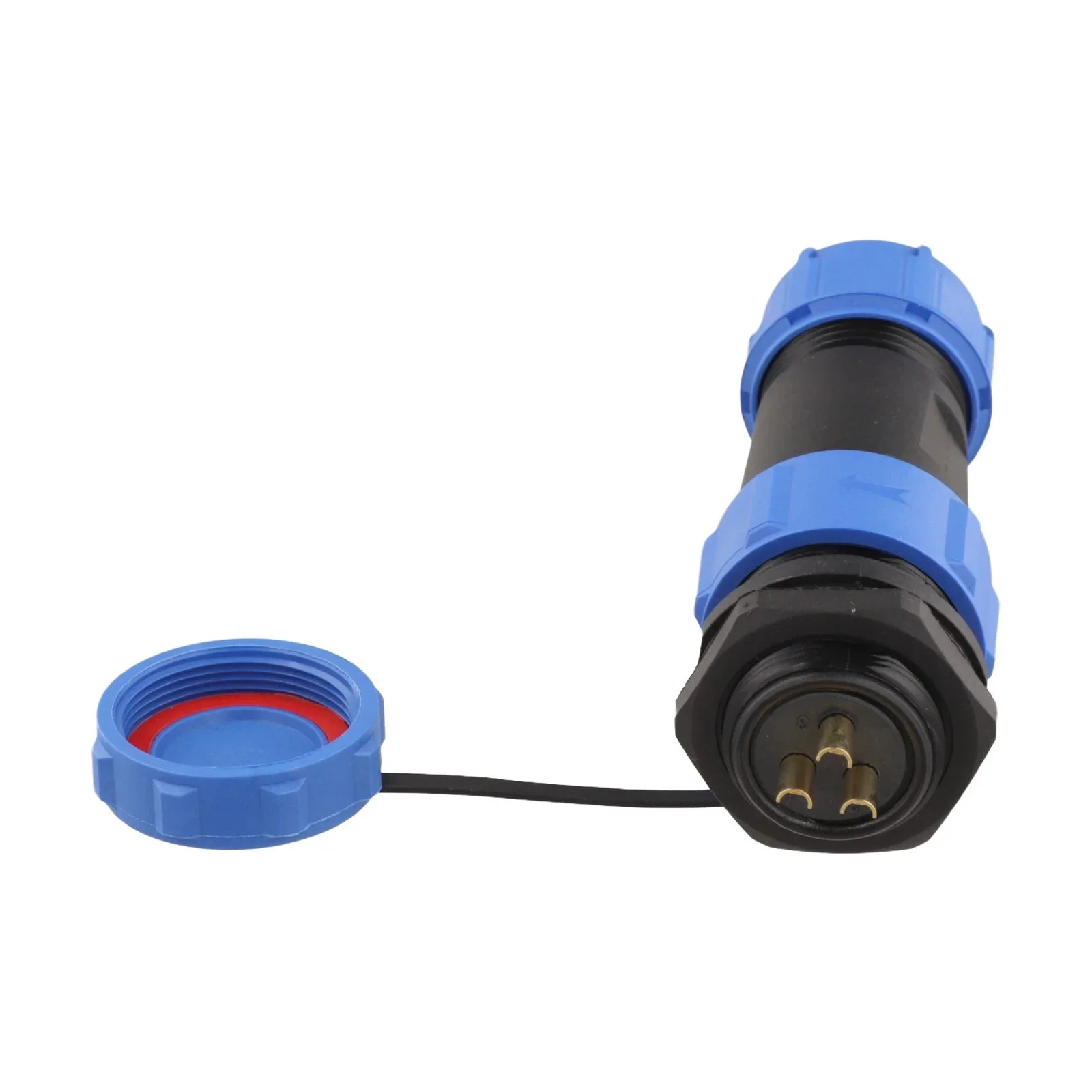 For Underwater Detectors Approx. 8.1 Cm 3.19 In IP68 Connector High Quality Waterproof Connector 1500V Withstand Voltage