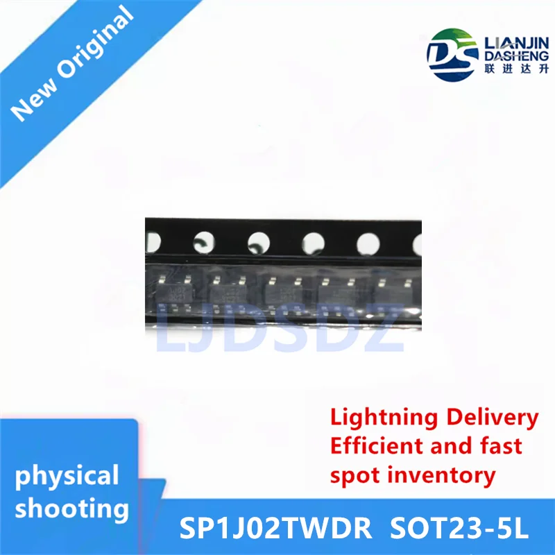 2 PÇS/LOTE   SP1J02TWDR  IJ02 SOT23-5L  NEW  IN  STOCK