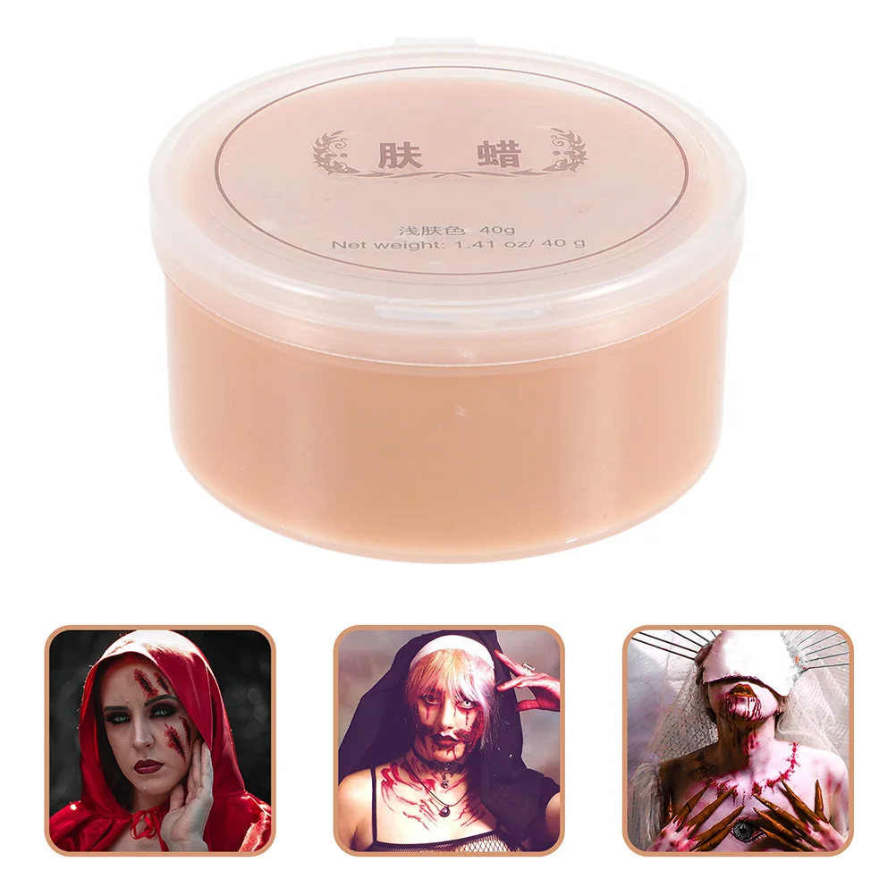 Cera para Efectos Especiales, Cicatriz Falsa Profesional, Suministro de Maquillaje para Halloween, Cera para Cicatrices Falsas de Uso Duradero a Largo Plazo, Accesorio de Maquillaje