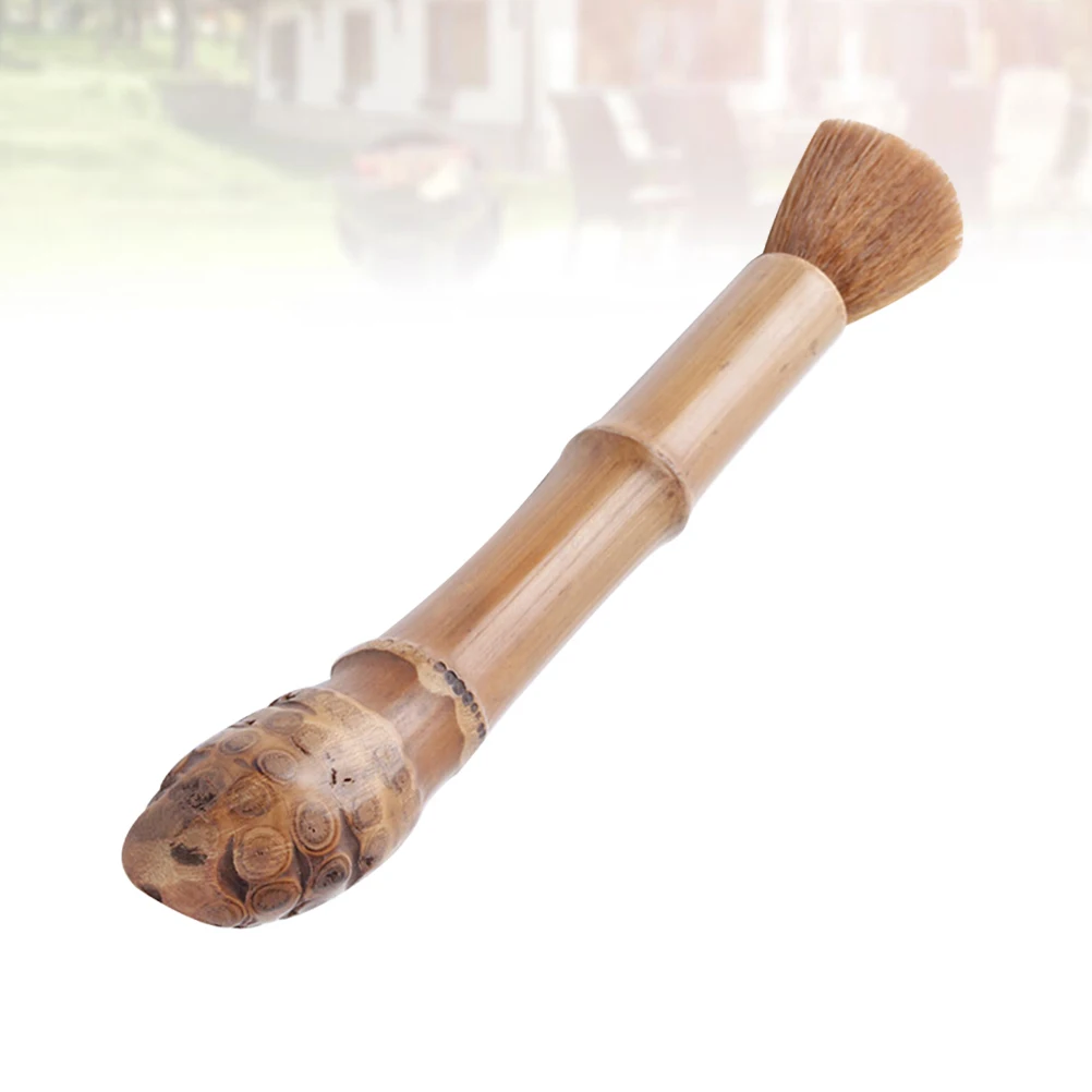 

2 Pcs Tea Sets Cleaning Brush Soft Odorless Bamboo Handle Teapot Tool Kitchen Bar Accessories Home Teahouse Bedroom
