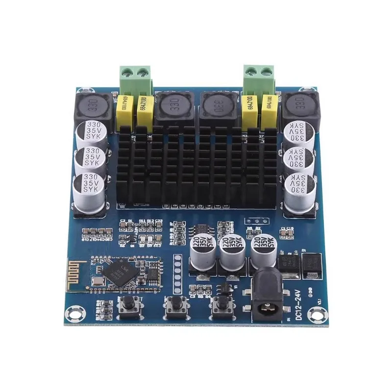 XH-M548 High Power Bluetooth Dual Channel 120W Digital Power Amplifier Board Bluetooth Audio Amplifier Board