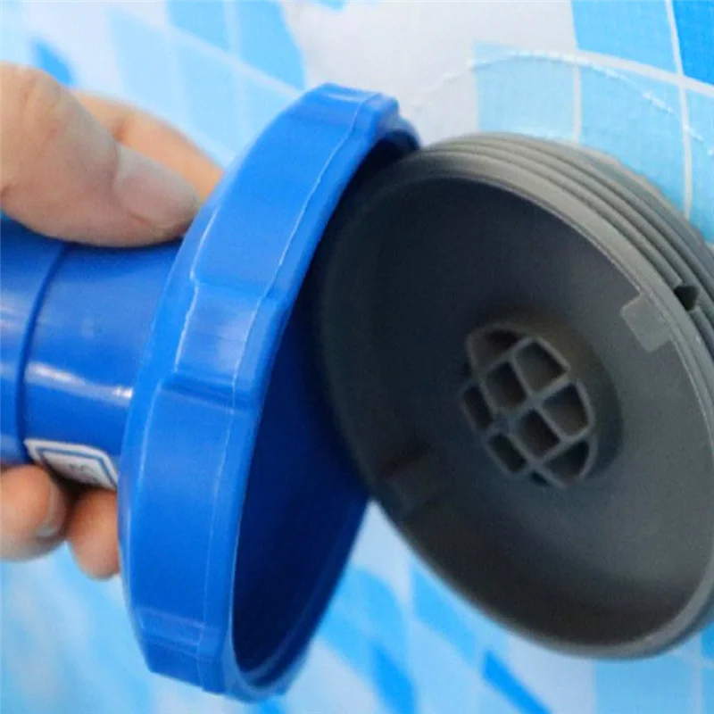 Премиум-адаптер для обслуживания бассейна, адаптер шланга скиммера для адаптера разъема для бассейна, синий