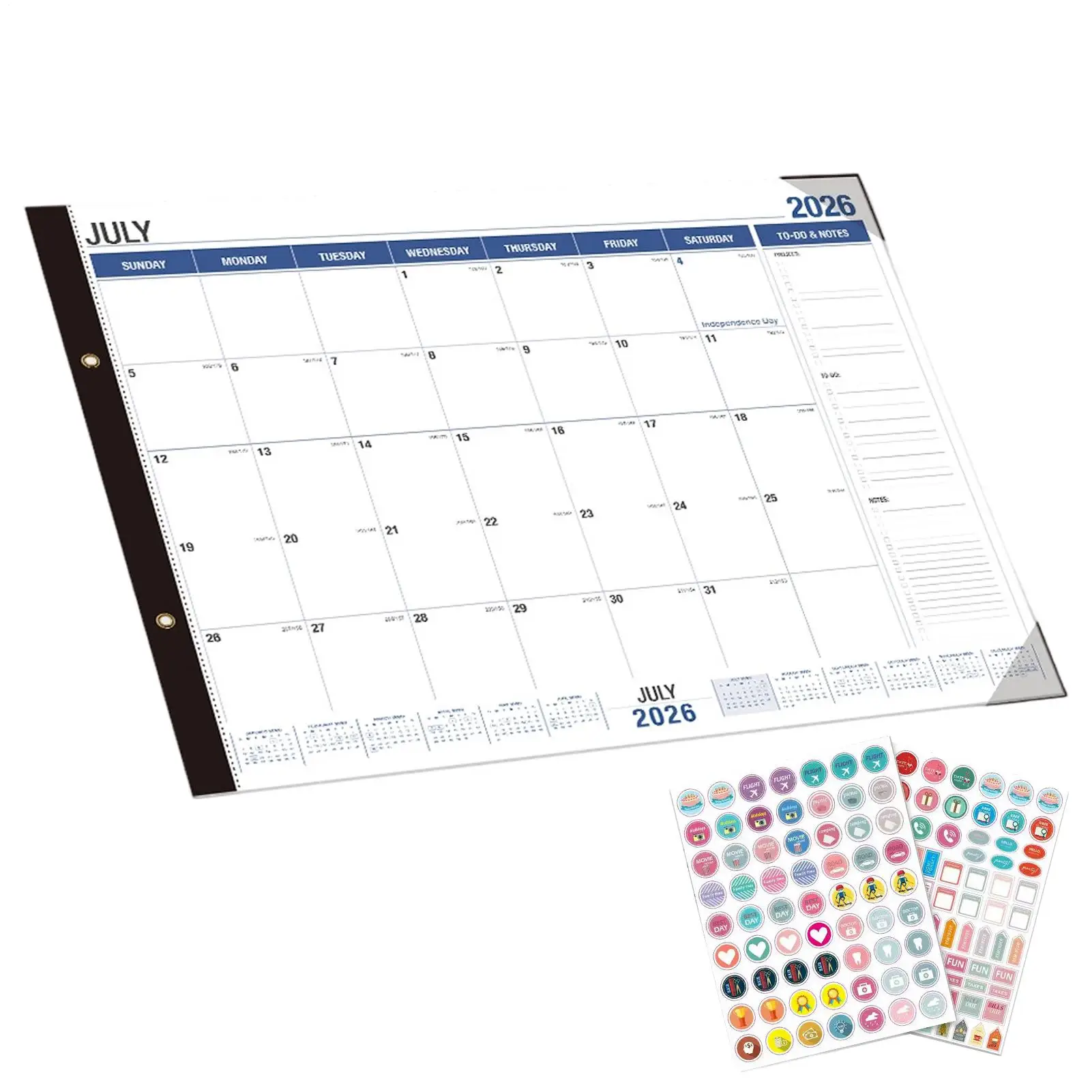 calendriers-2026-2027-planificateur-de-gestion-du-temps-sur-18-mois-grand-calendrier-de-bureau-sur-18-mois-pour-la-maison-le-bureau-le-travail-le-dortoir-la-salle-de-classe-et-les-reunions