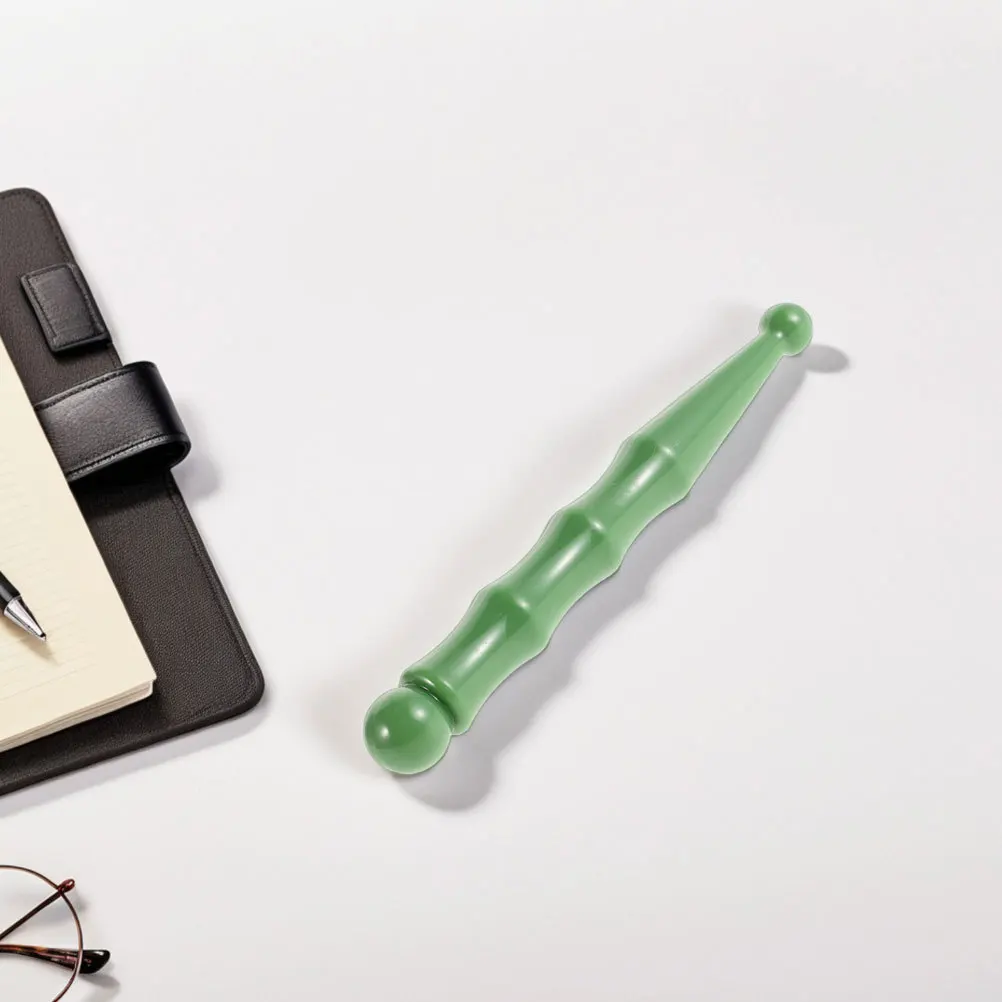 

2 шт., смоляная массажная палочка для точечного массажа ног, релаксация лица, инструмент Гуа Ша, массажер для глаз, терапия, портативный ручной массажный стержень