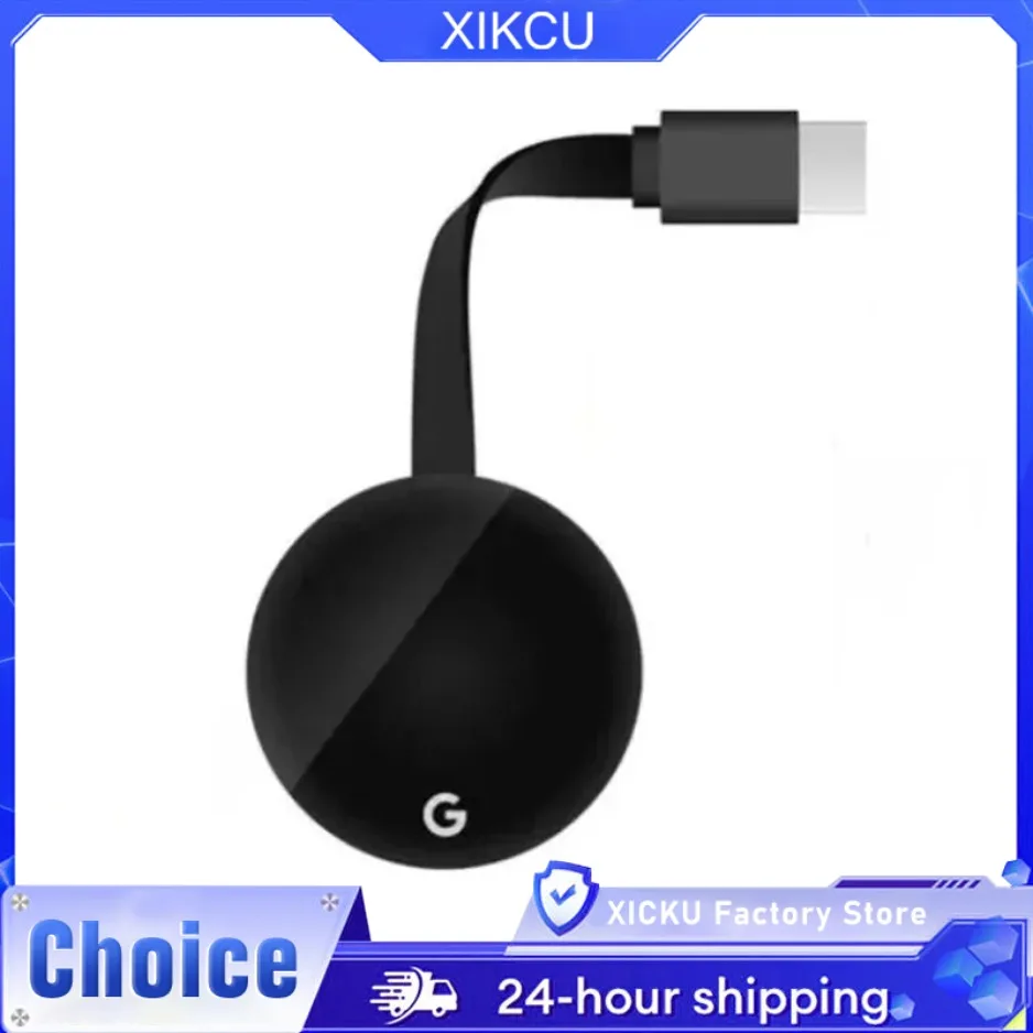 Chromecast inalámbrico Google WiFi mirascreen compatible con HDMI pantalla HD Dongle medios transmisión vídeo tv hogar inteligente para ios/Android