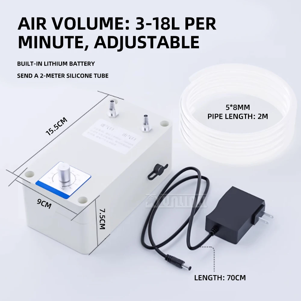 Bomba de pressão negativa, bomba de vácuo, bomba de vácuo pequena, bomba de filtragem de vácuo ajustável, dispositivo de filtragem