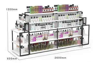 Cosmetics store shelf Zhongdao cabinet beauty daily chemical store flow table display stand mother and baby pet store display sh