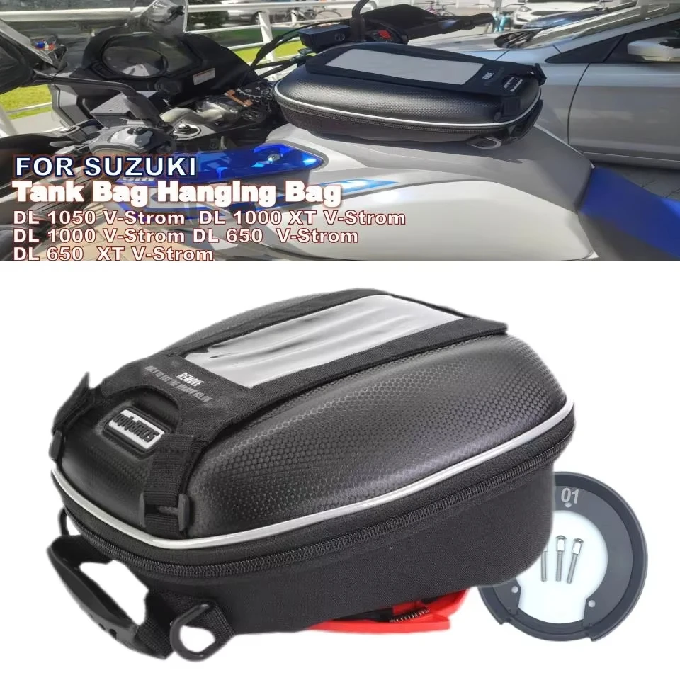 DL 1000 650 TX Tank Bag Hanging Bag For SUZUKI DL 650 1050 1000 TX V-Strom Motorcycle Fuel Bag Kit Waterproof Bag Carrying Case