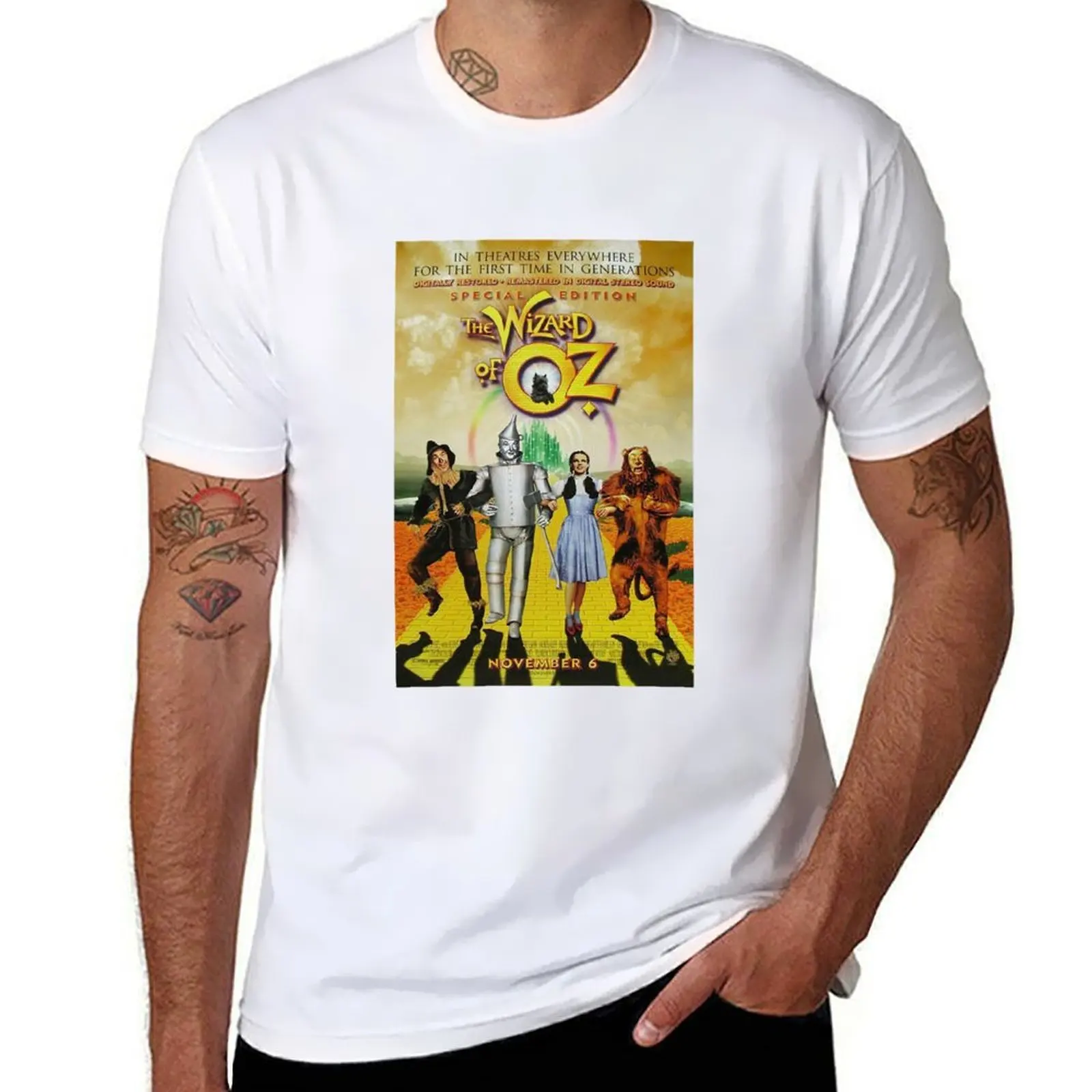 Lover Gift The Wizard Of Oz Classic Fan T-Shirt t shirt man luxury man t shirt cotton high quality T-Shirt