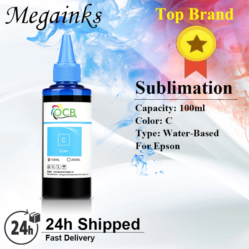 100ml sublimation ink 002 003 004 T502 101 T03Y for Epson L1110 L3100 L3101 L3110 L3150 L5190 ET2700 L-Series desktop printer