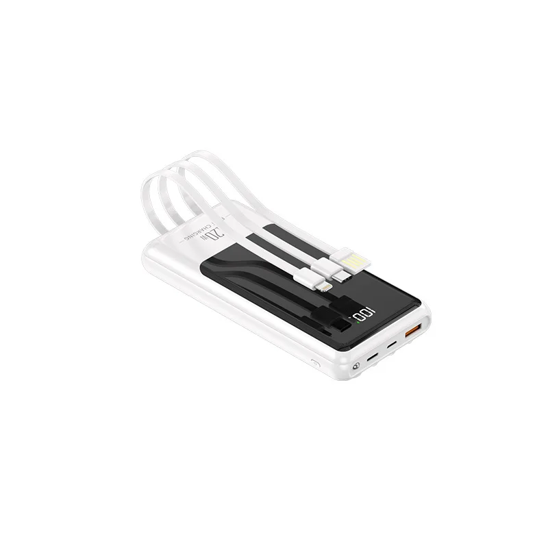 

Support PG15 large-capacity PD22.5W fast charging with cable 120W mobile power supply 20000mAh mobile phone power bank