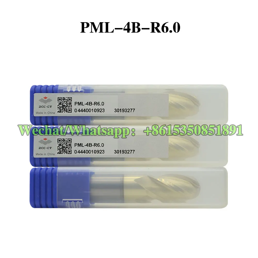 ZCC CT PML-4B-R2.0 PML-4B-R3.0 PML-4B-R4.0 PML-4B-R5.0 PML-4B-R6.0 PML-4B-R7.0 PML-4B-R8.0 KMG4012 solid carbide end mills