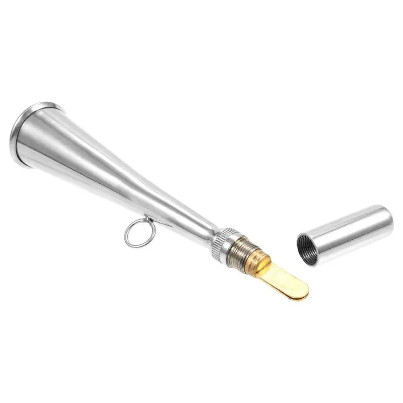 Loud Air Horn Handheld Very Loud Airhorn Portable Very Loud Airhorn Stainless Steel Air Horns For Safety Marine Boat Can Blow