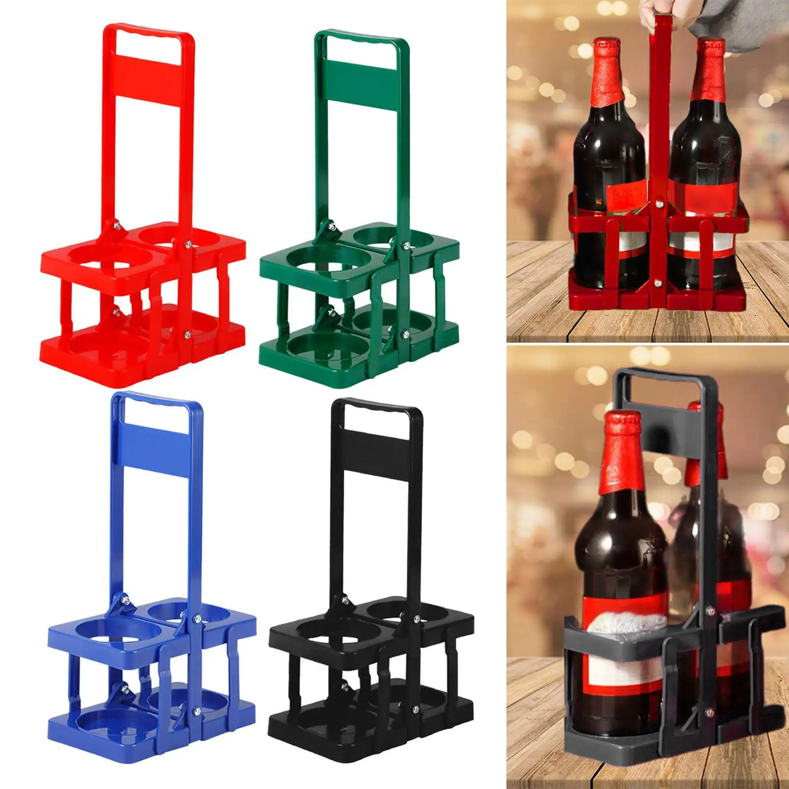 Sports Water Bottle Carrier Basket Bottle Stand for Picnic Football Hockey