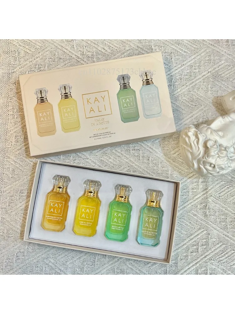 KAYALI 4x10ml Mini Parfum Set Vanille Oudh Bloemig Fruitig Oriëntaals Langdurig Unisex Eau De Parfum Reisset Luxe - afbeelding 2