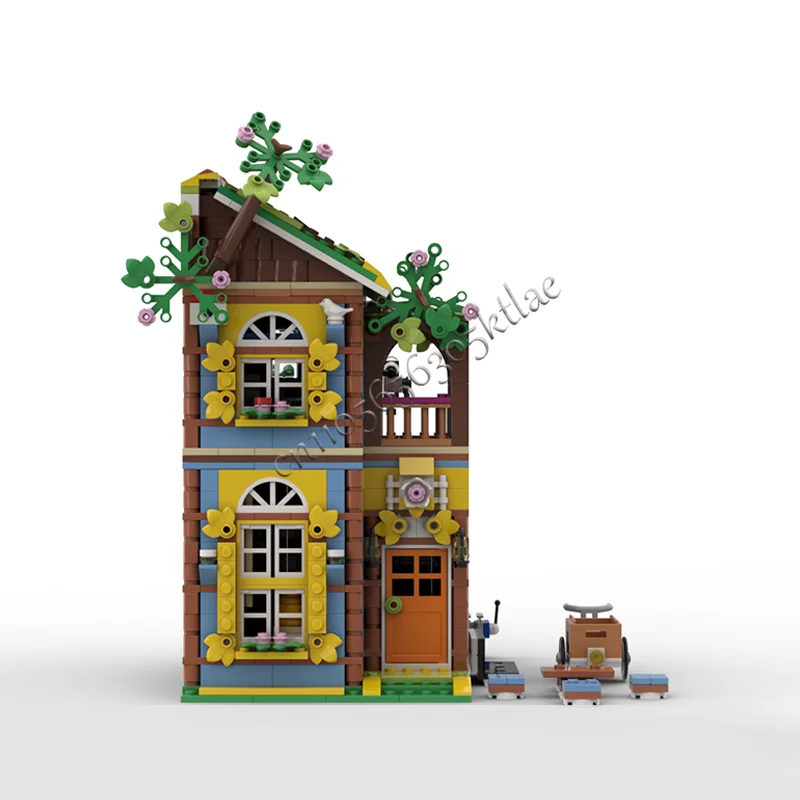 MOC 980ピース ホットセール 養蜂家の店 DIY 組み立てブロック モデル ディスプレイ おもちゃ 子供向け 組み立て式 誕生日 クリスマス プレゼント