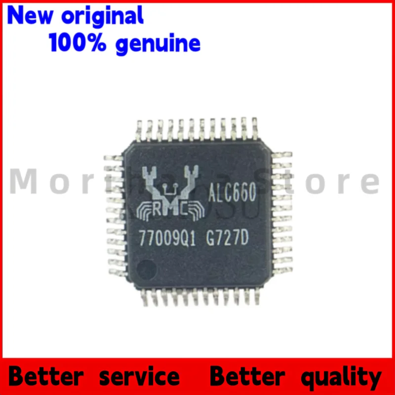 1 قطعة/100% جديد ALC660 ، ALC662 ، ALC663 ، ALC662-GR QFP-48 غلاف بلاستيكي أسود