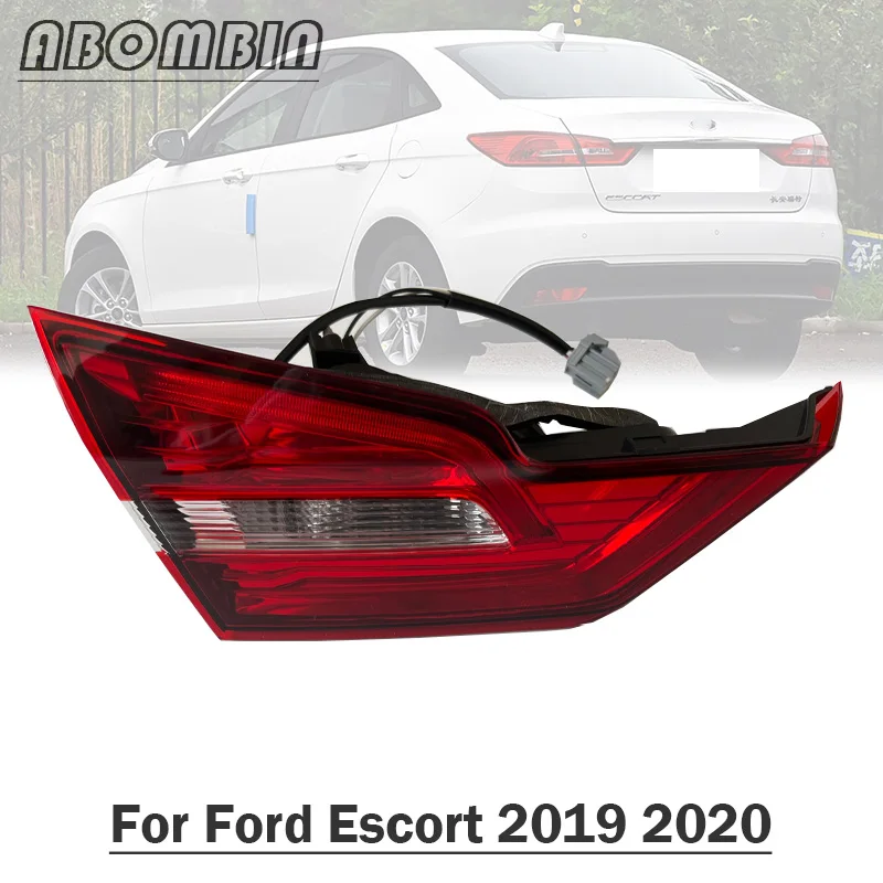 Rear Bumper Inner Tail Lamp Cover Back Light Housing Brake Stop Indicator Lamp For Ford Escort 2019 2020