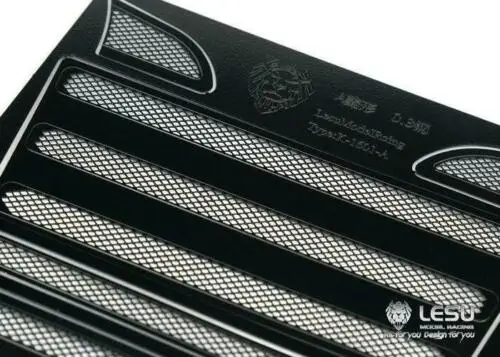 

Металлическая передняя решетка LESU, забор B для DIY 1/14 RC модели Tamiyaya, трактор, грузовик, самосвал, часть TH04760