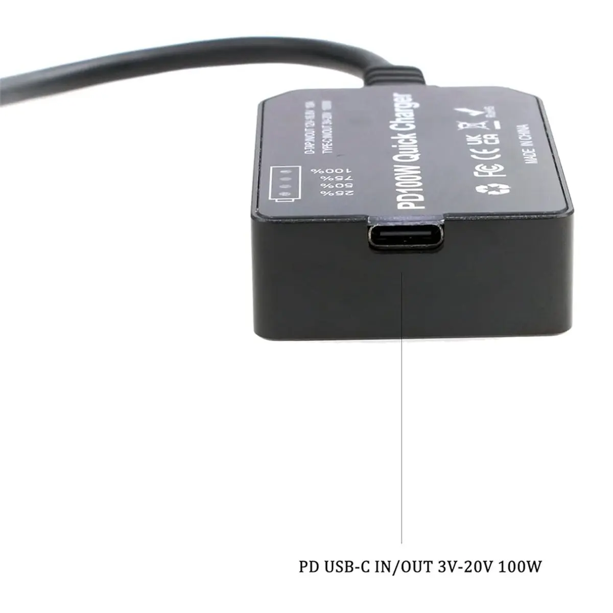 

(BABQ) Новый муляжный аккумулятор D-TAP V-Port с двунаправленным зарядным и разрядным модулем PD 100W и USB-адаптером питания для камер