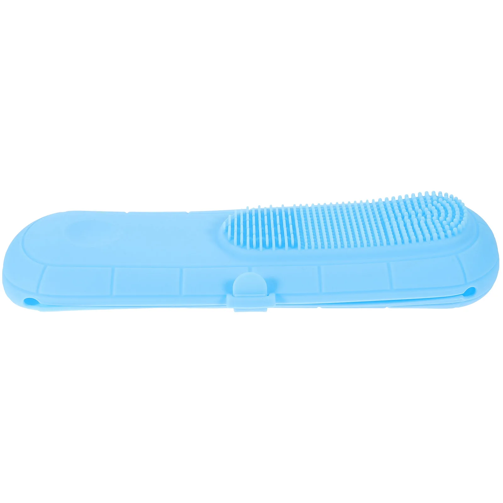 حامل تخزين فرش المكياج، حاوية سيليكون، منظم فرش محمول، حقيبة أدوات مكياج للسفر، سعة كبيرة