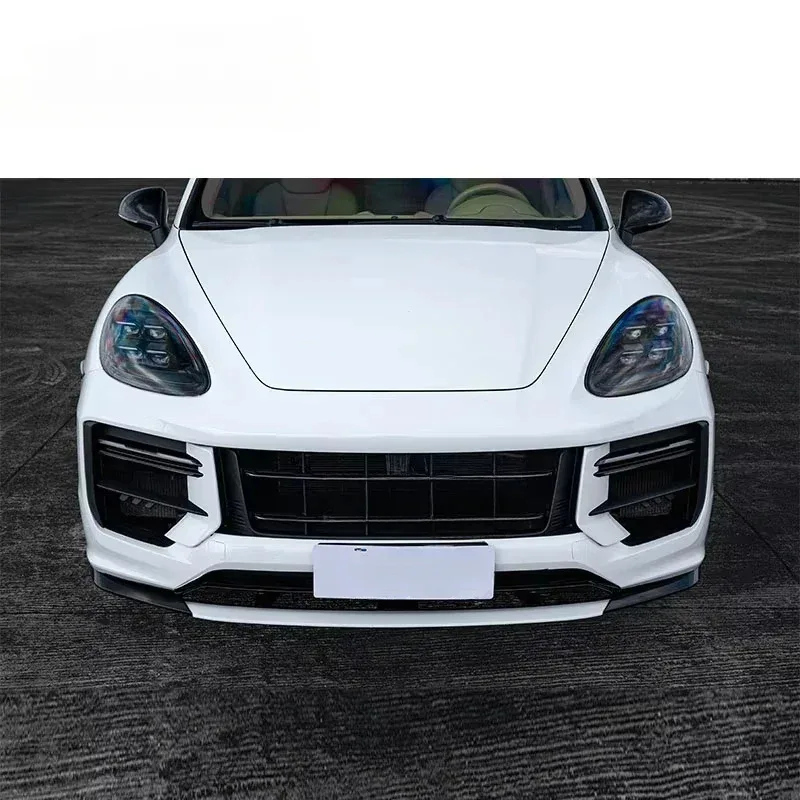 

SJC Auto Car Accessories High Quality Body kit for Cayenne 958.1 958.2 11-17 Upgrade 2024 Style Front Bumper Headlights