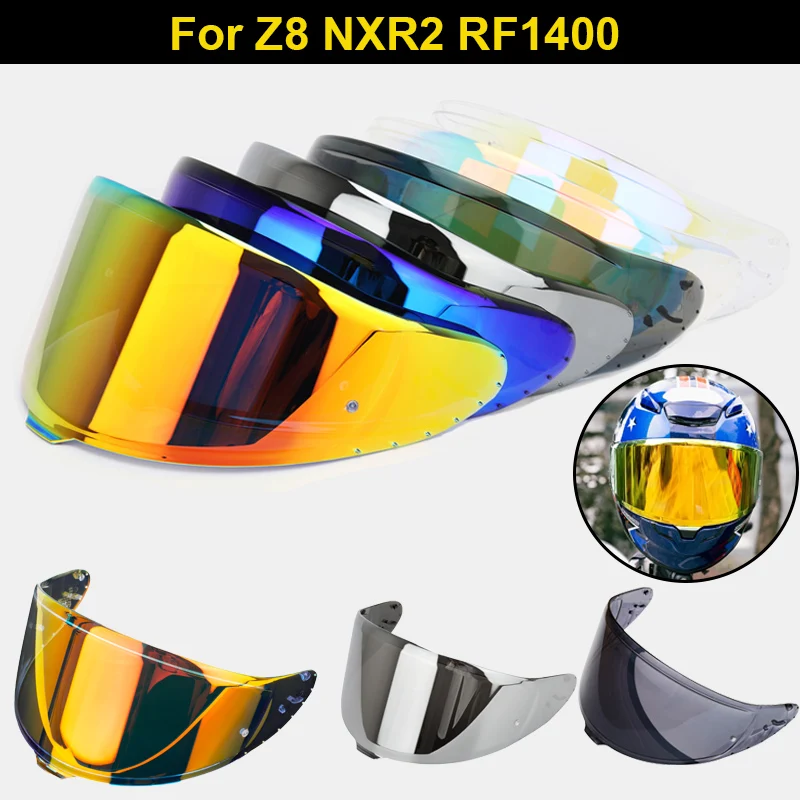 Motorcycle Helmet Visor for SHOEI Z8 NXR2 RF1400 CWR-F2 RF-1400 Shield Sunscreen Windshield Motorbike Lens Rainproof Protection