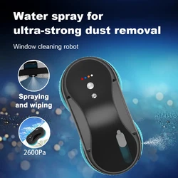 Purerobo W-R3S Window Cleaning Robot With Intelligent APP&Remote Control Automatic Water Spray Glass Clean Robot Vacuum Cleaner