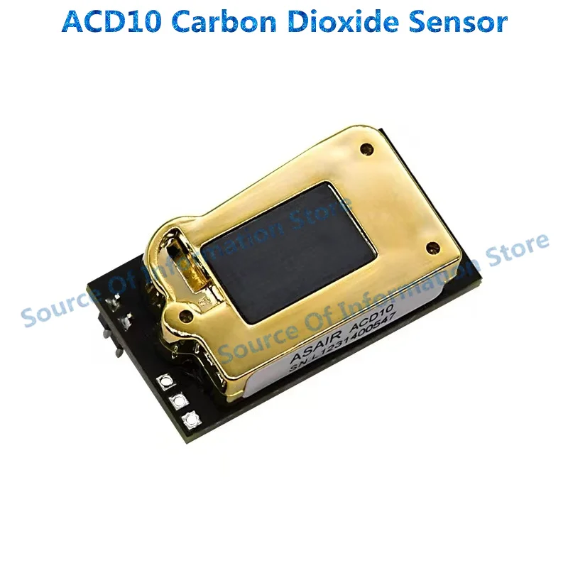 

ACD10 CO2 Sensor Module 5000ppm Infrared NDIR High Precision Carbon Dioxide Gas Detection Sensor