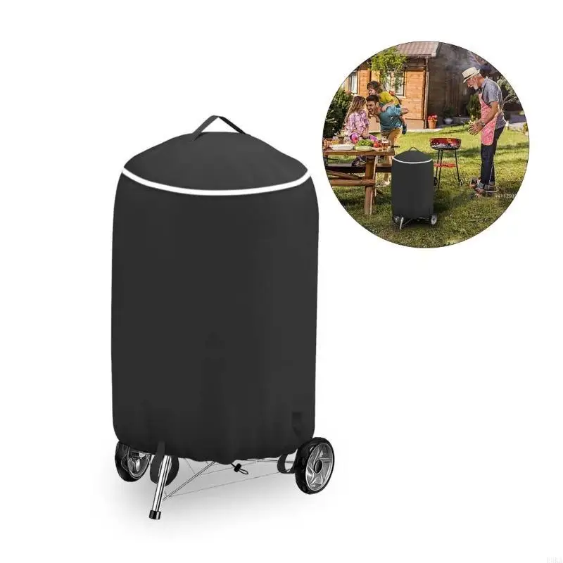 Outdoor Cooking Grills Guard Universal Round With Secure Base Fasteners