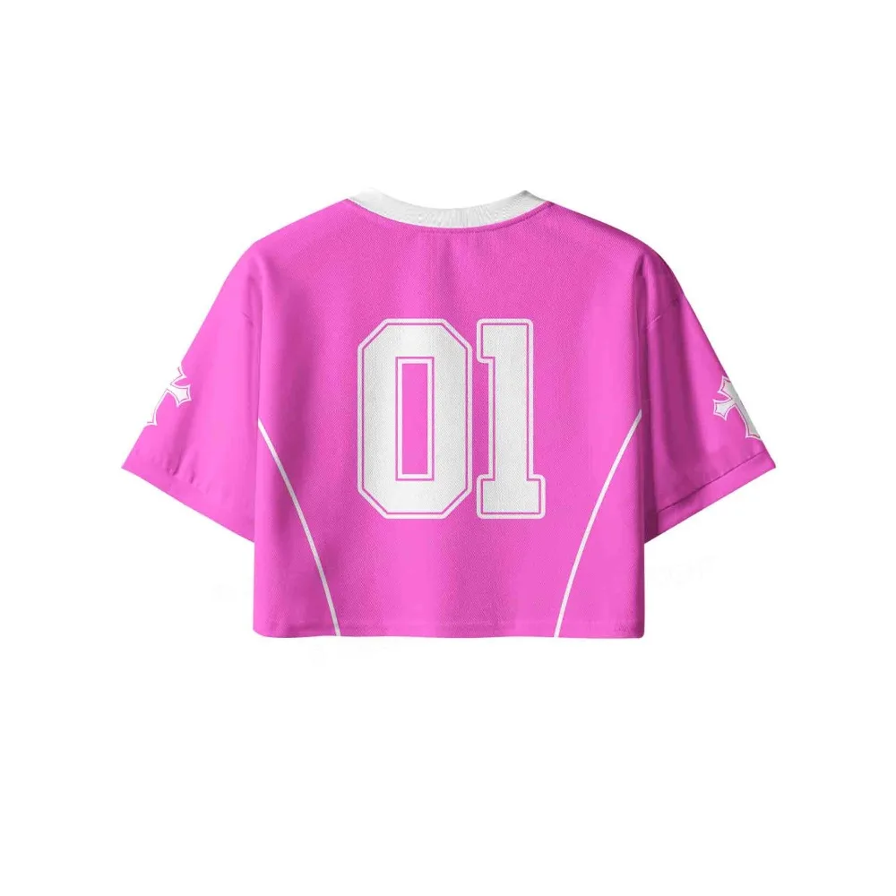 Trendy Y2K Sportswear, Popular Mesh Sportswear, Sport Crop Tops, Soccer Jerseys, Women's and Men's Clothing, Soccer Jerseys image 2