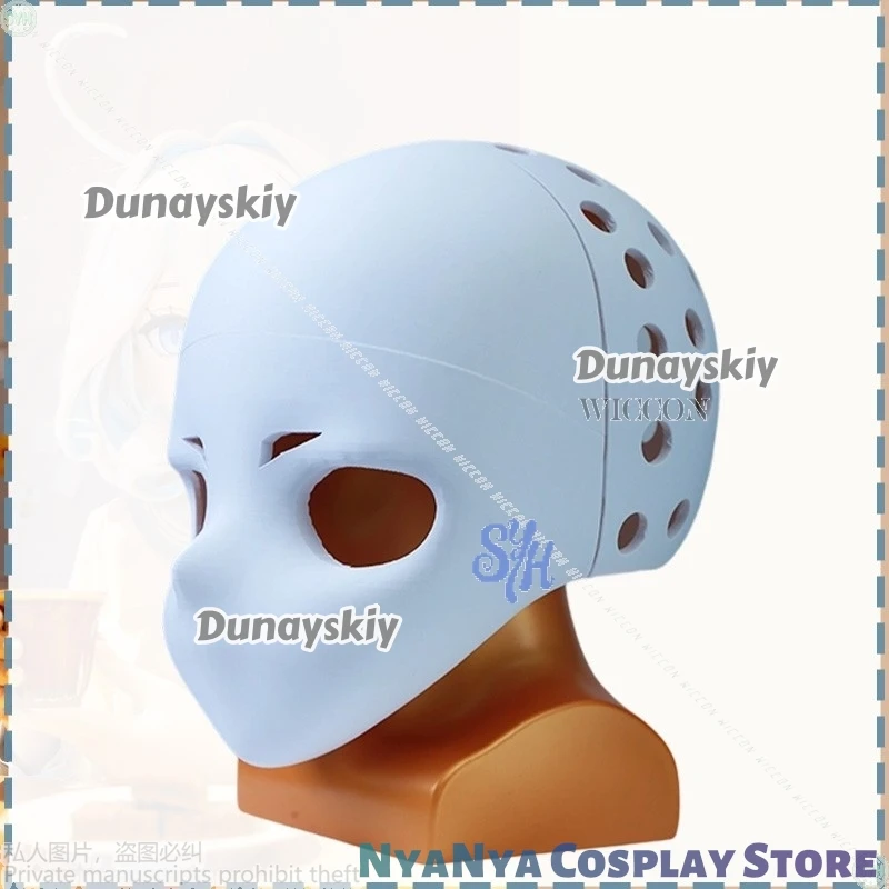 

Аниме игра Genshin Impact 코스프레 Furina Kigurumi костюм пушистый 3D голова полилактической кислоты DIY аксессуары Kig маска Хэллоуин вечерние
