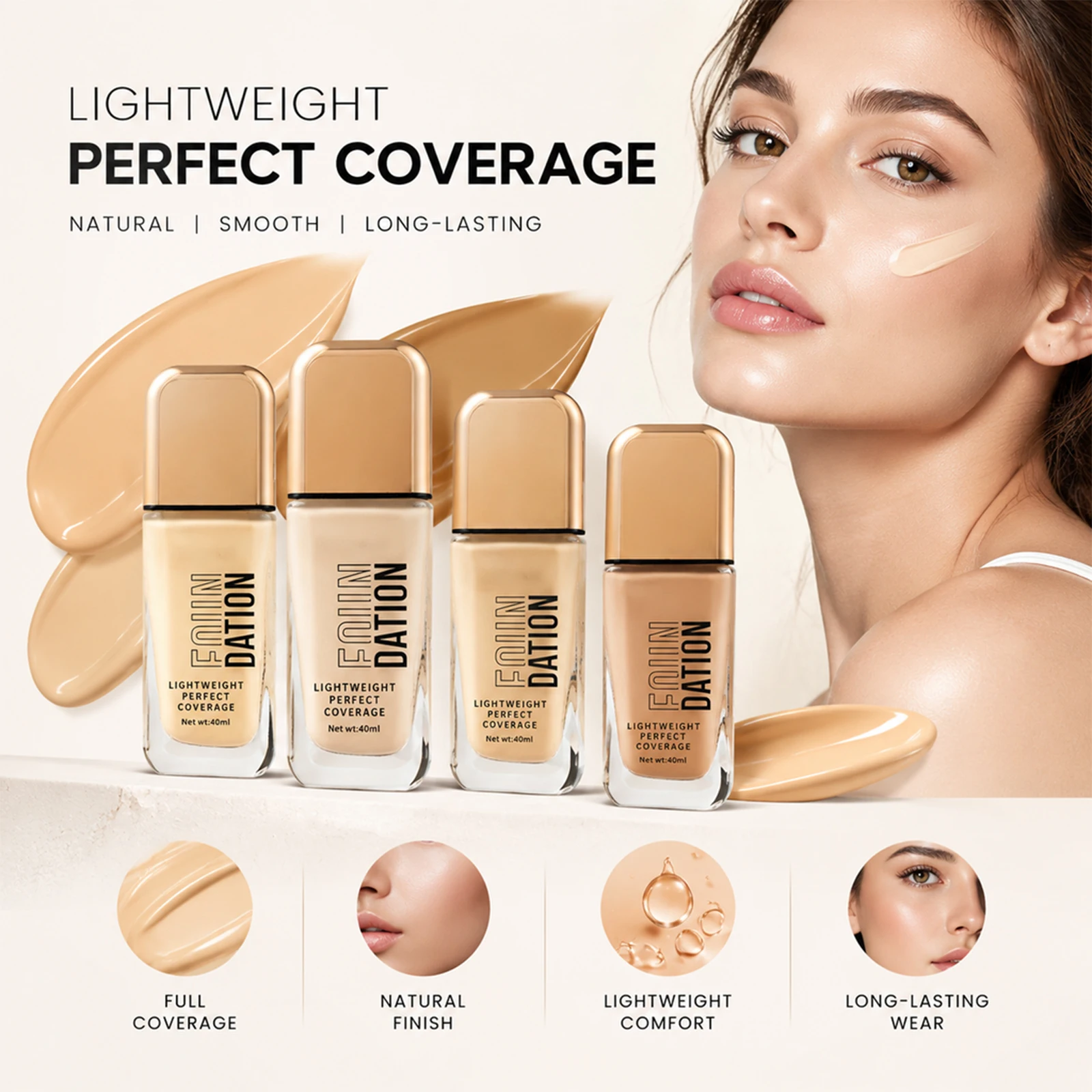 Liquid Foundation — 2 Pieces — product detail 1