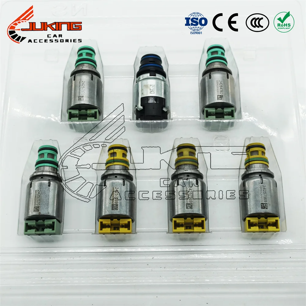 

Оригинальный новый 6T30 6T40 6T45 6-скоростной комплект электромагнитных клапанов коробки передач для CChevrolet Cruze Malibu Captiva Buick