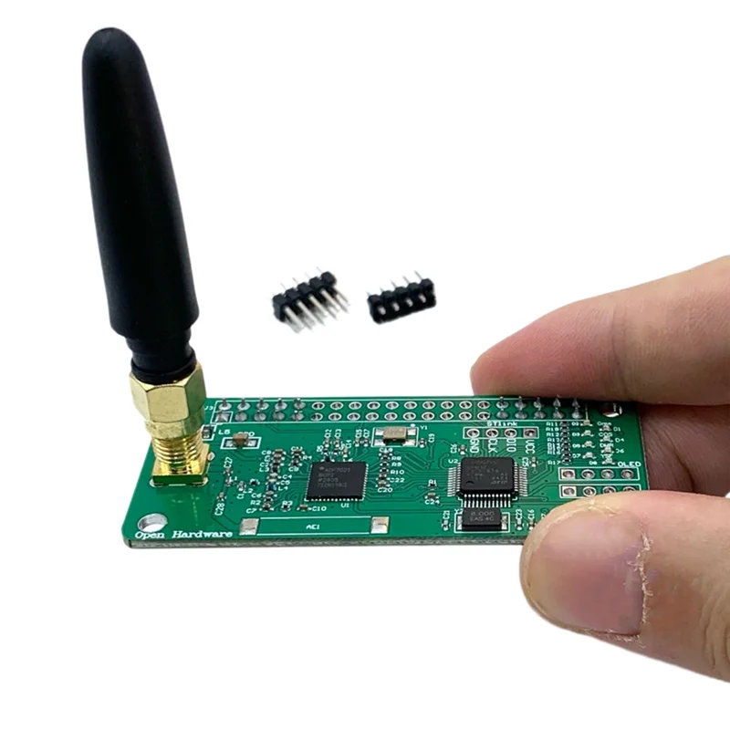 FULL-New UHF VHF UV MMDVM Hotspot For P25 DMR YSF DSTAR NXDN Raspberry Pi + OLED+ Metal Case + Antenna