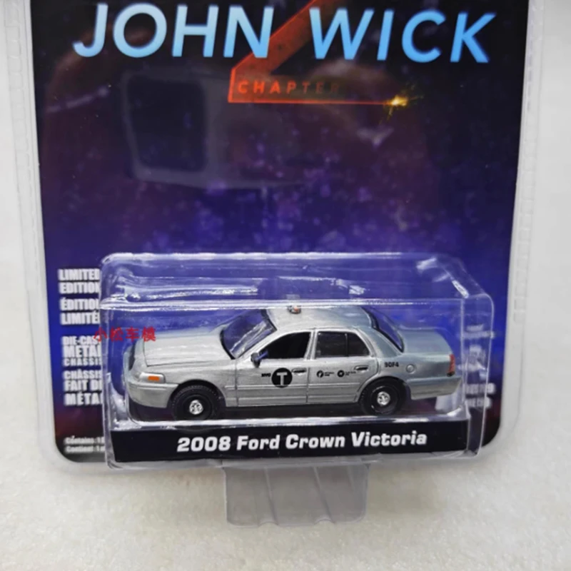 

GreenLight 1:64 Scale 2008 Ford Crown Victoria Taxi Varnish Version Alloy Car Model Collection Display Ornament Toy Gift