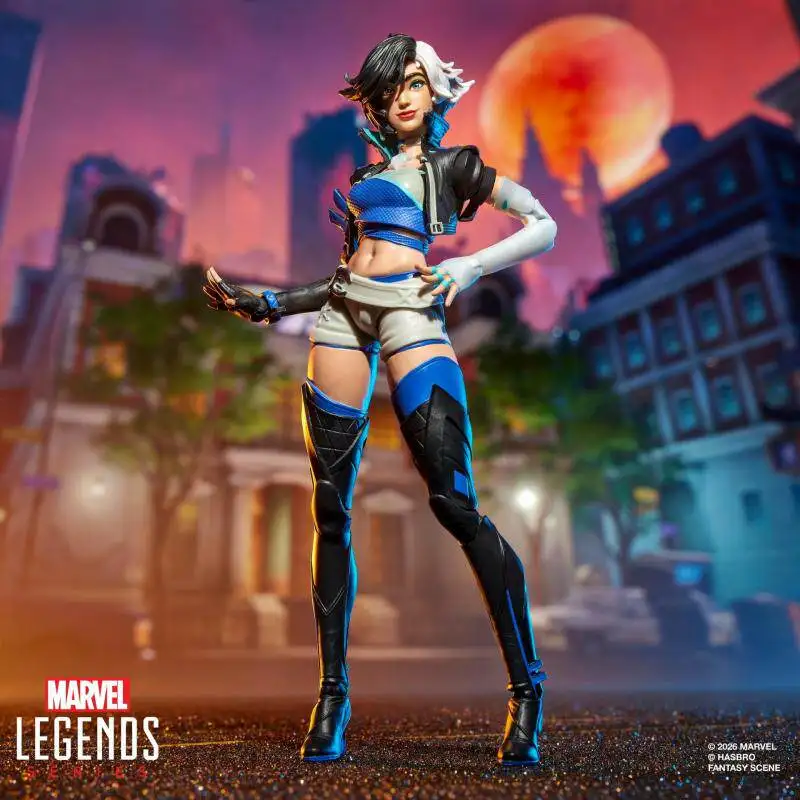 Original New Hasbro Marvel Legends Series Spider-Man Luna Snow Marvel Rivals 2-Pack 15cm Action Figure Collectible Model Toy Gif view 3