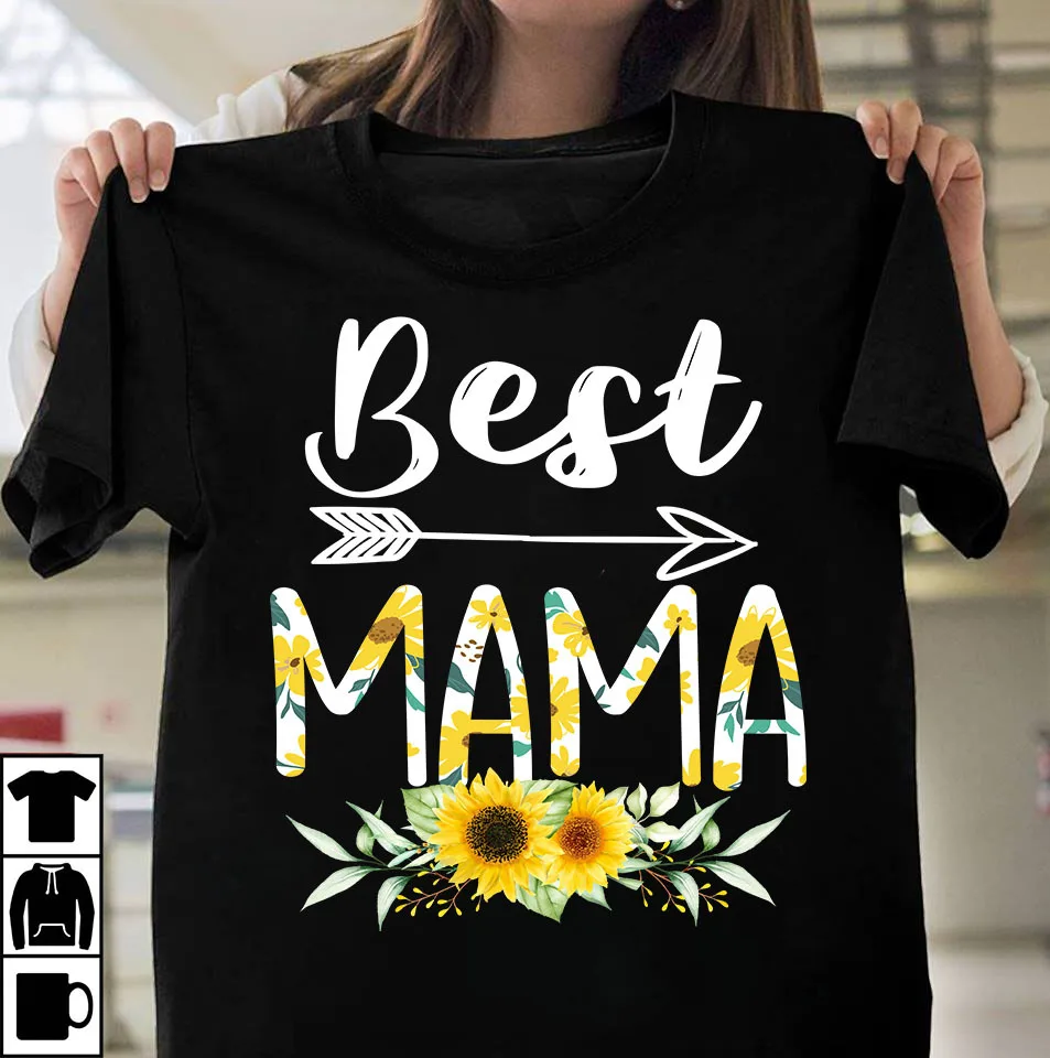 

Best Mama Print Women T Shirt Short Sleeve O Neck Loose Women Tshirt Ladies Tee Shirt Tops Clothes Camisetas Mujer