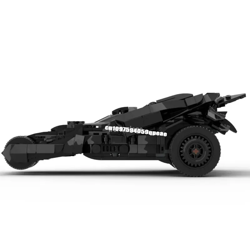 New 531Pcs Hot Famous Bat Hero Movie Series Moc-196231 Goth Car Model Custom Puzzle Diy Creative Ideas Kid Toys Birthday Gifts
