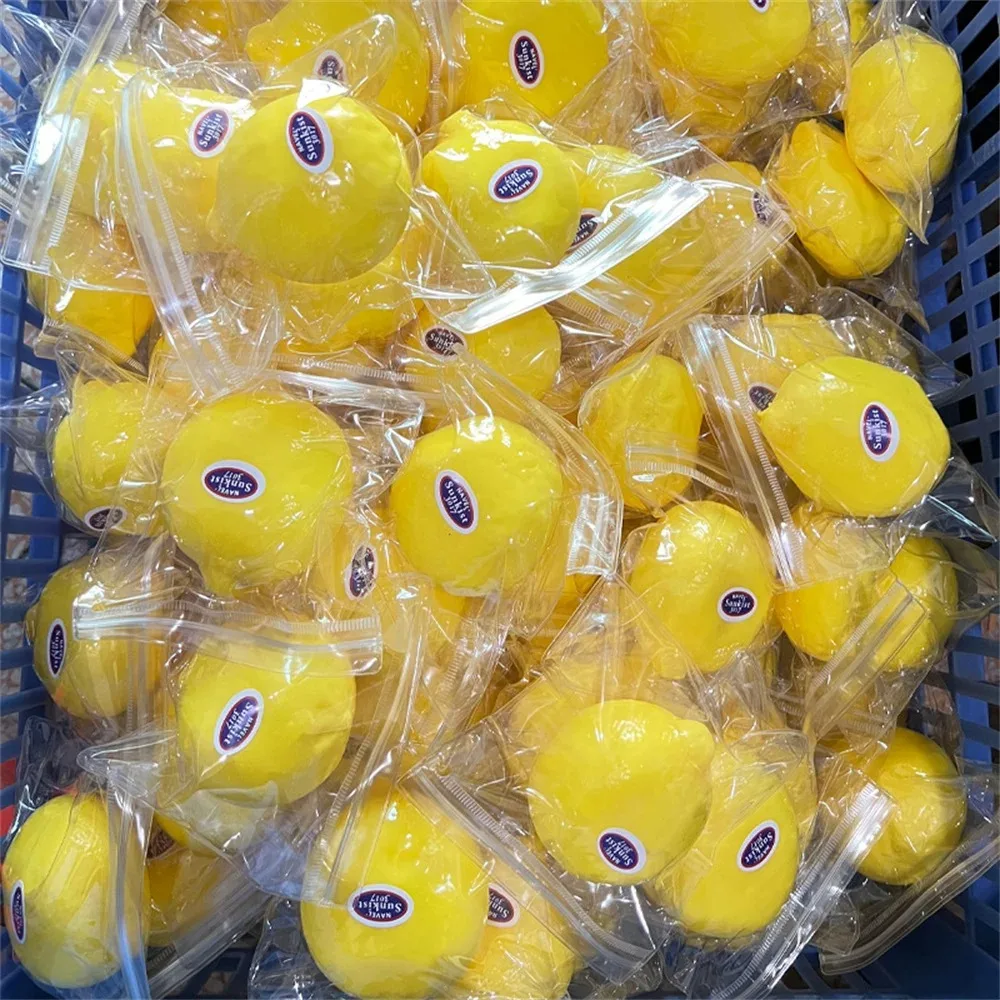 Jouet Squishy anti-Stress Orange fraise citron fruits, jouet anti-Stress à montée lente, cadeau pour enfants et adultes, jouets à presser ﻿