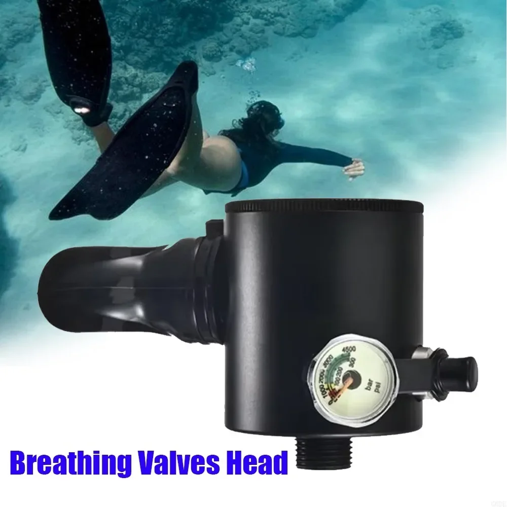 

Practical Diving Breathing Valve Head - Diving Equipment - Scuba Diving Breathing Valve Head Stainless Steel Diving Accessories