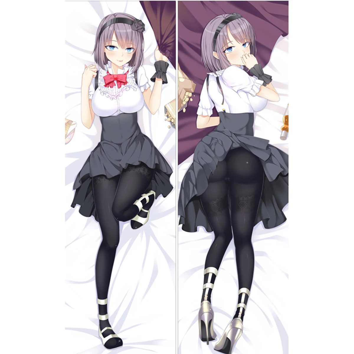 

Dagashi Kashi аниме девушка Waifu Dakimakura чехол для взрослых отаку длительный размер в натуральную величину обнимающая наволочка для равного тела